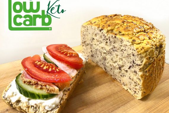 LowCarb-Keto bröd med Havrefiber, chiafrö och linfrö!